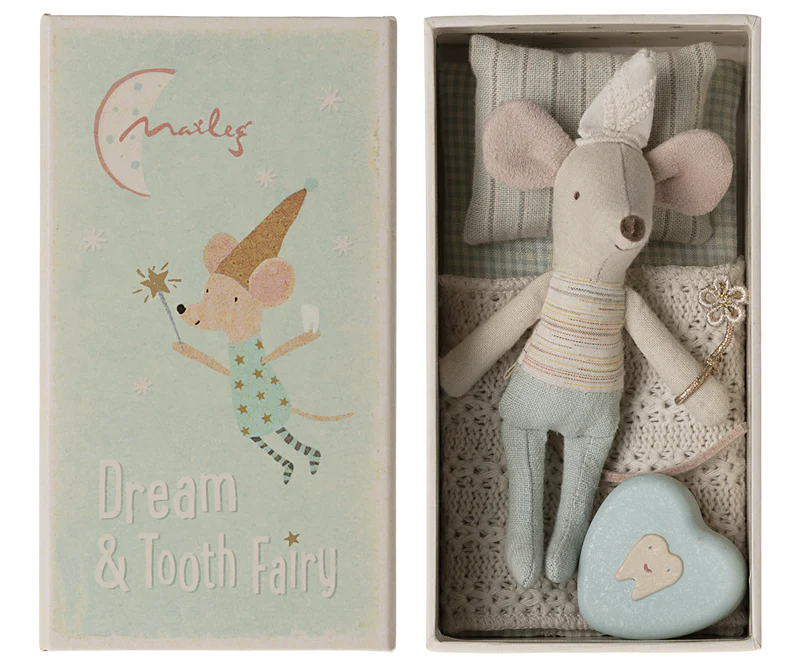 Tooth Fairy Mouse, Little Brother in Matchbox