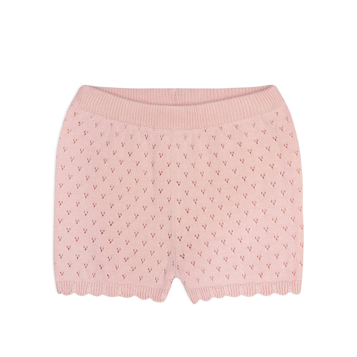 Emily Pointelle Shirt & Shorts Set