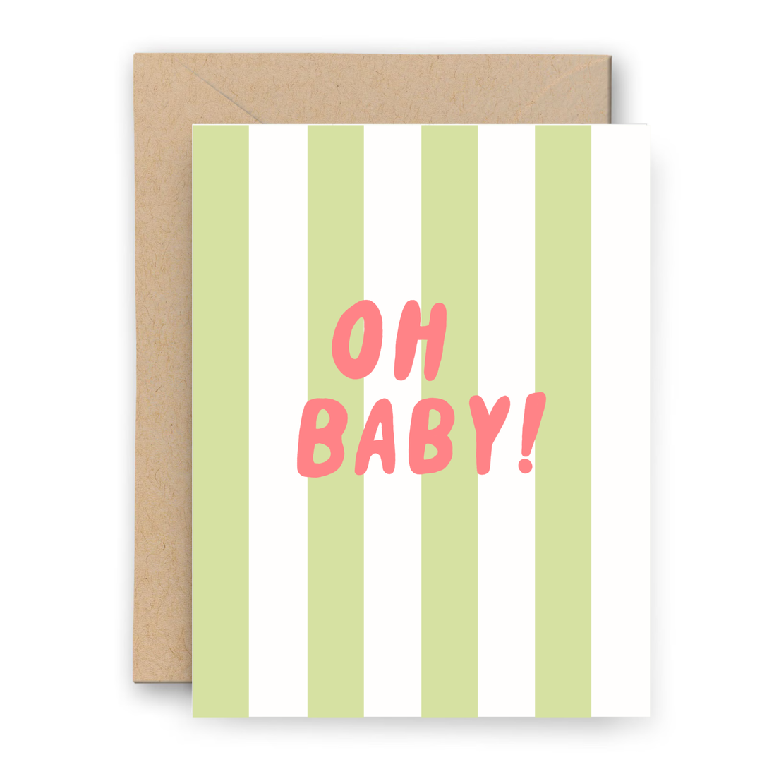 Oh Baby! Greeting Card