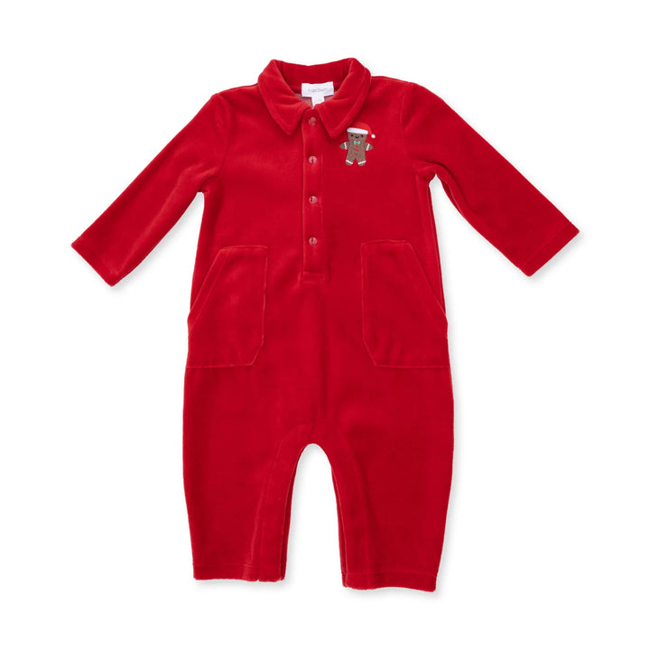 Holiday Velour Jumpsuit