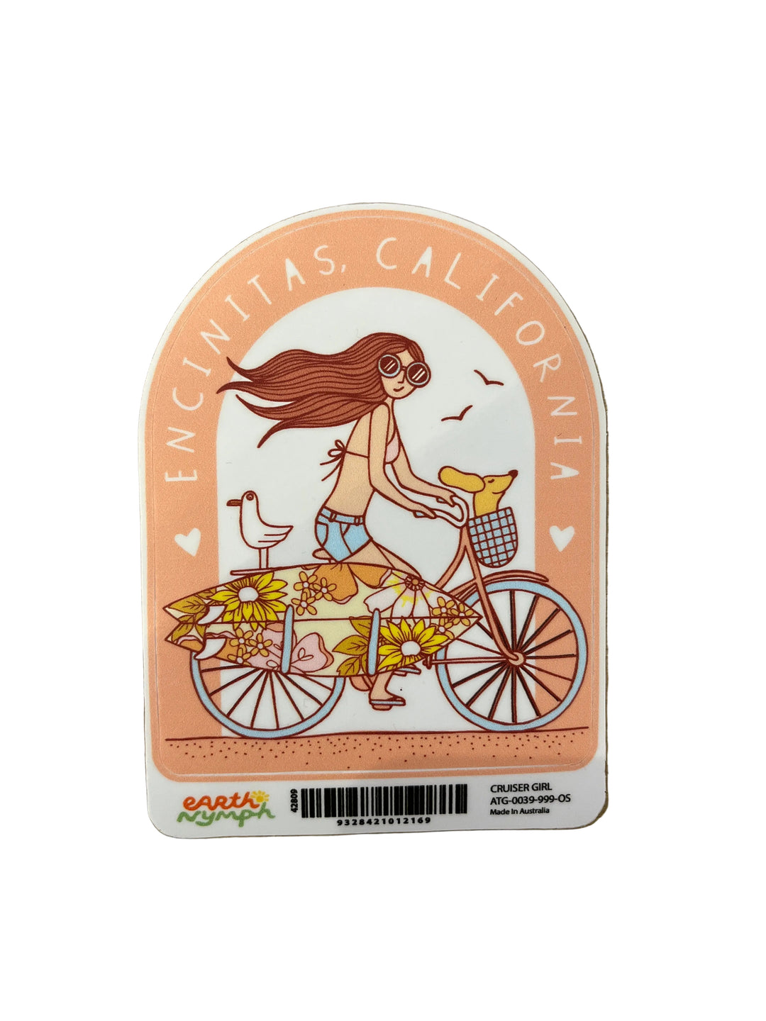 Cruiser Girl Sticker