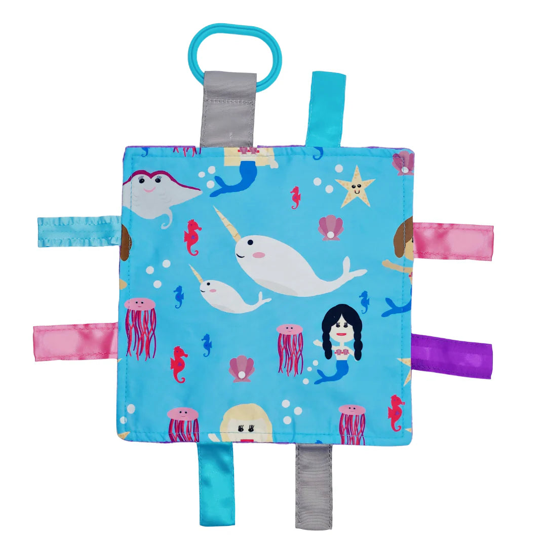 Mermaid Crinkle Tag Toy
