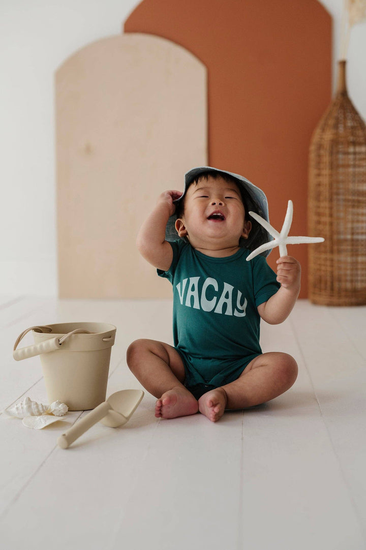 Tee Romper: VACAY
