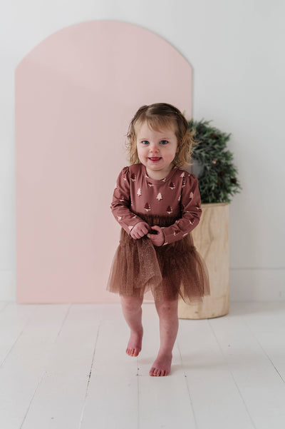 Tulle Bodysuit Dress