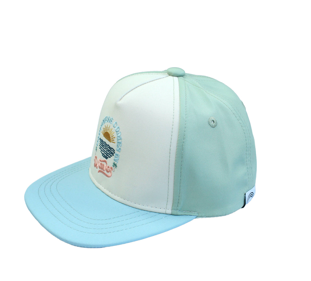 Happiness Comes In Waves Snapback