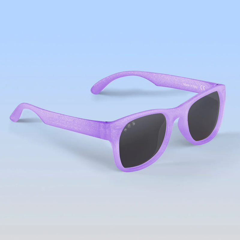 Punky Brewster Lavender Glitter Wayfarer Sunglasses