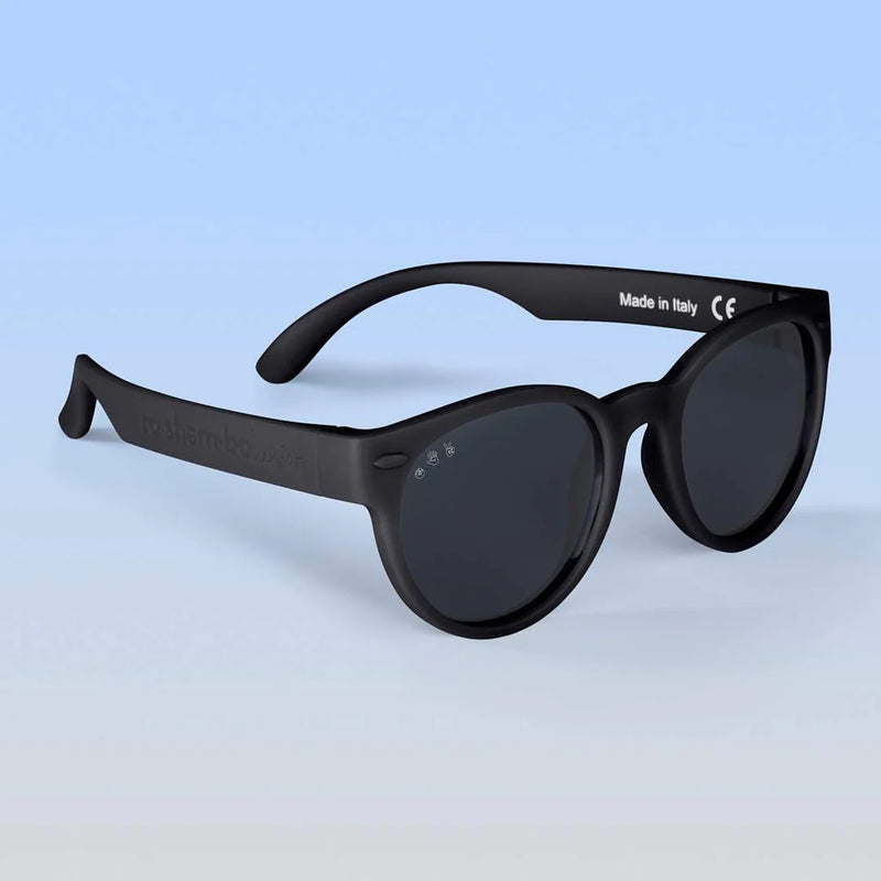 Bueller Black Round Sunglasses