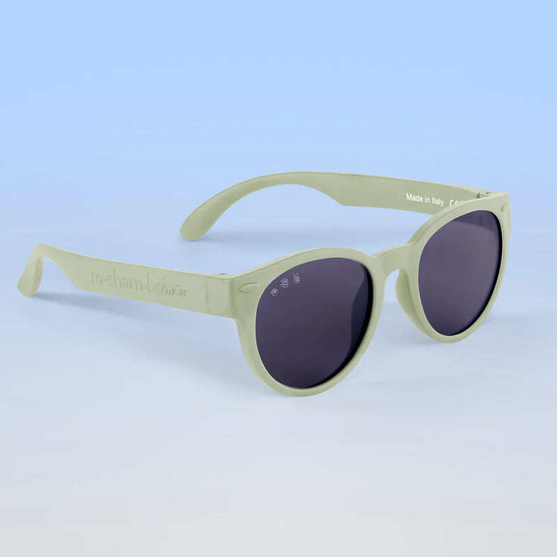 Zelda Round Sage Green Sunglasses