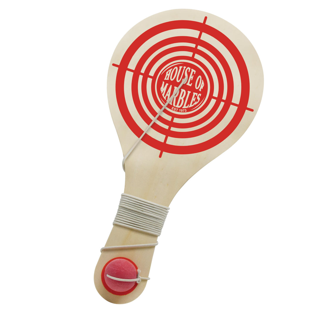 Classic Paddle Ball – Wooden Bat & Ball on String