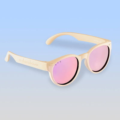 Round Sunglasses | Cream