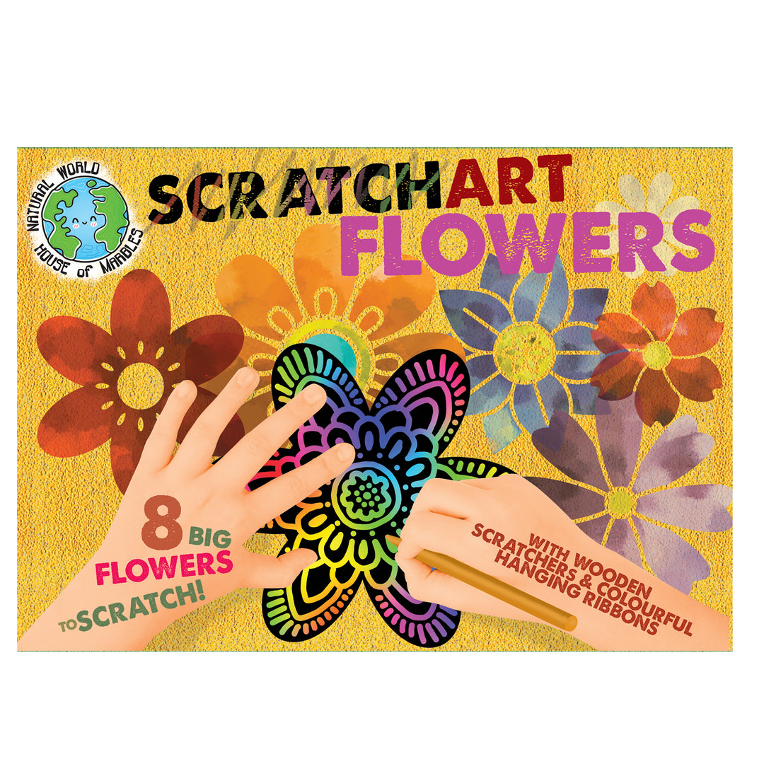 Scratch Art - Flowers