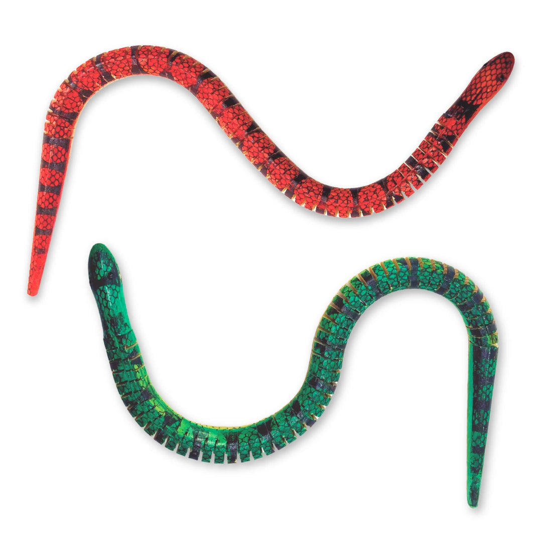 Wooden Twisty Snakes - Assorted colors