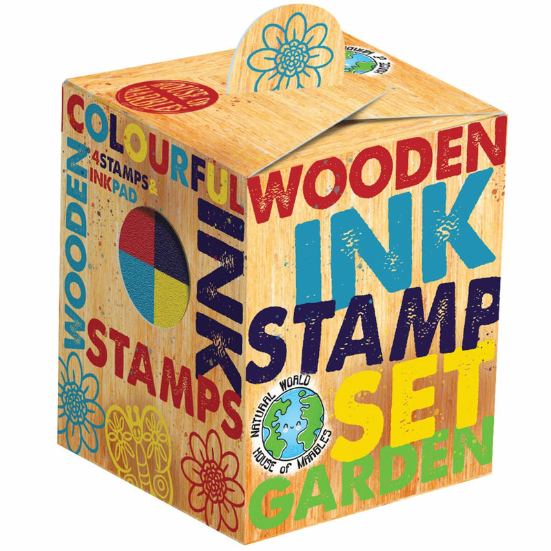 Garden Wooden Stamp Set