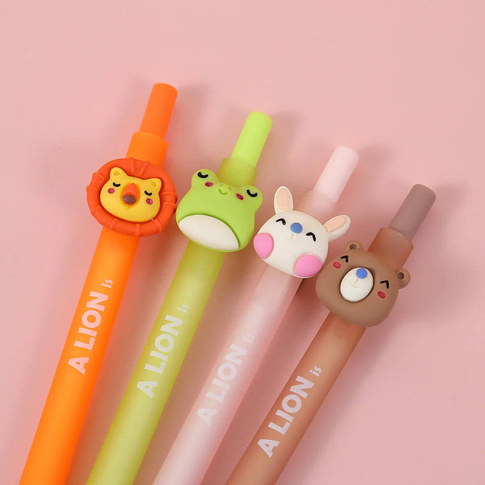 Lion Retractable Gel Pen