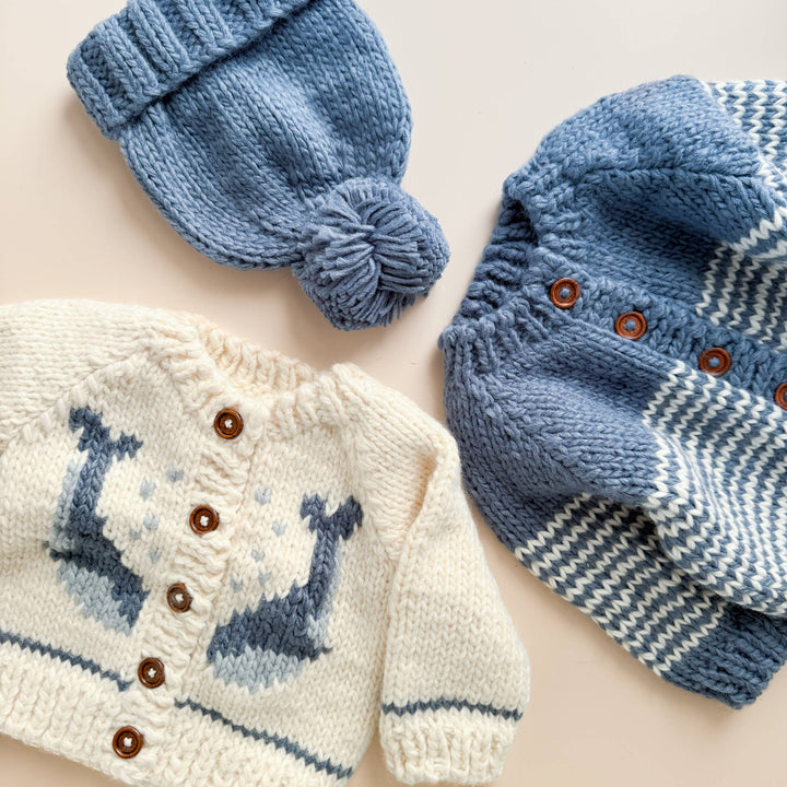 Blue Stripe Cardigan