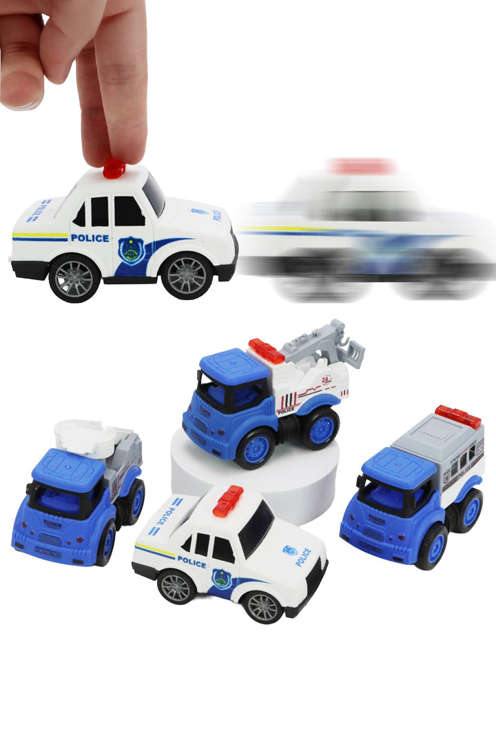 Police Diecast Miniature Car Toy