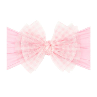 Tulle Fab - Soft Nylon Headband with Tulle Bow