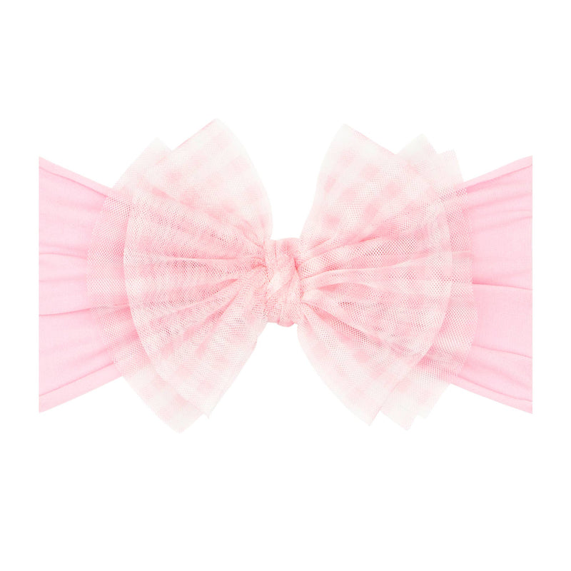 Tulle Fab - Soft Nylon Headband with Tulle Bow