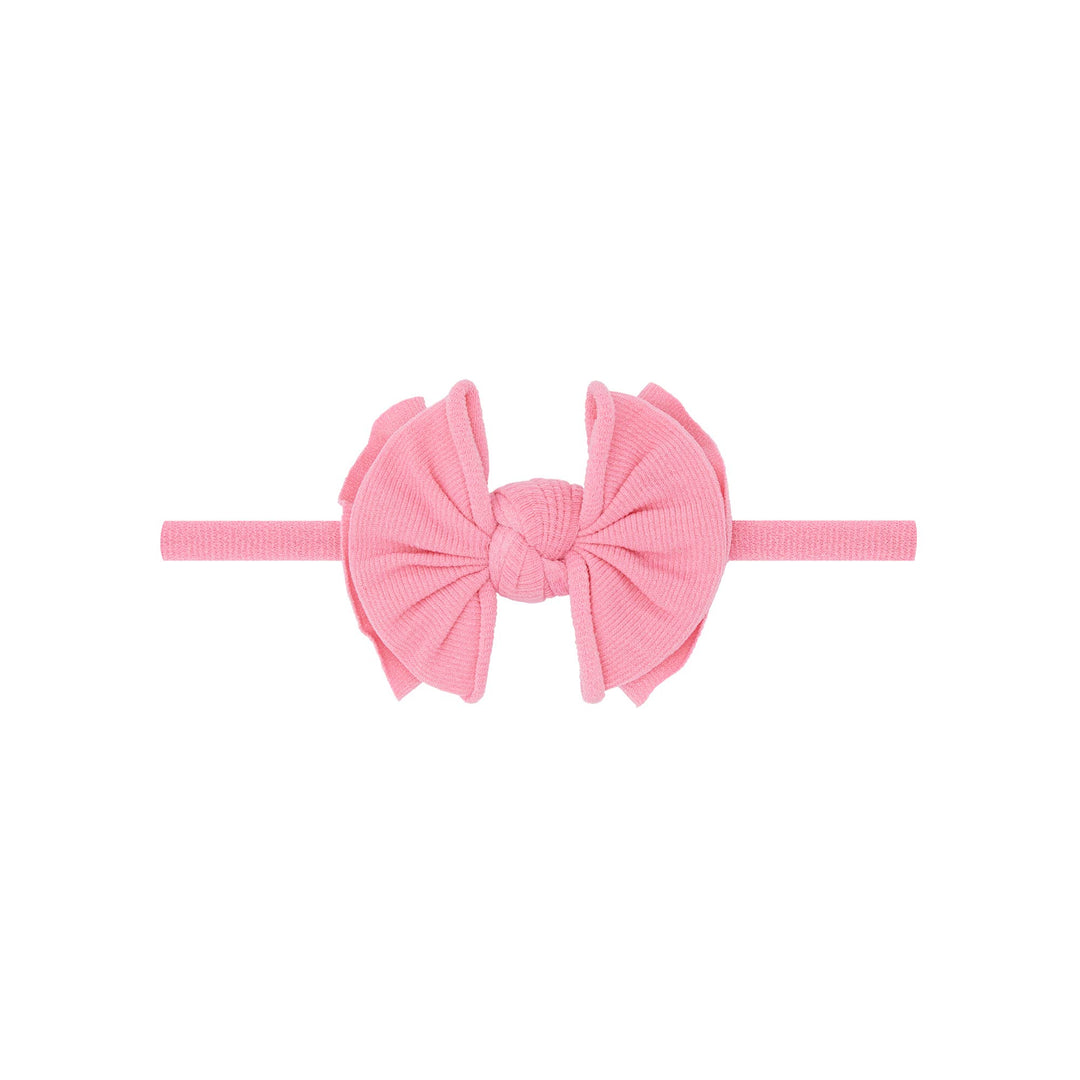 Skinny Soft Nylon Bow Headband