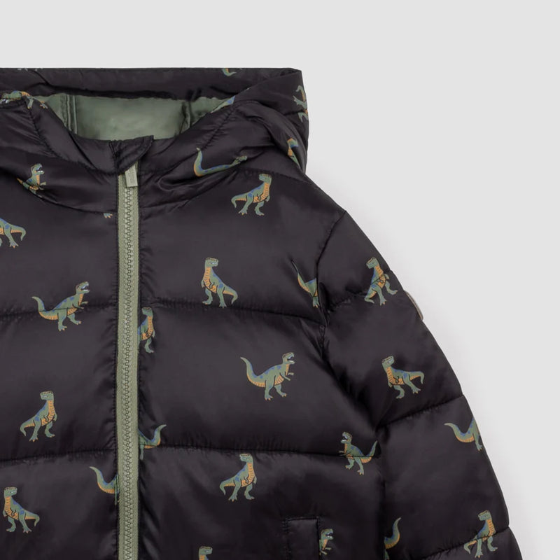 Dino Packable Puffer Jacket