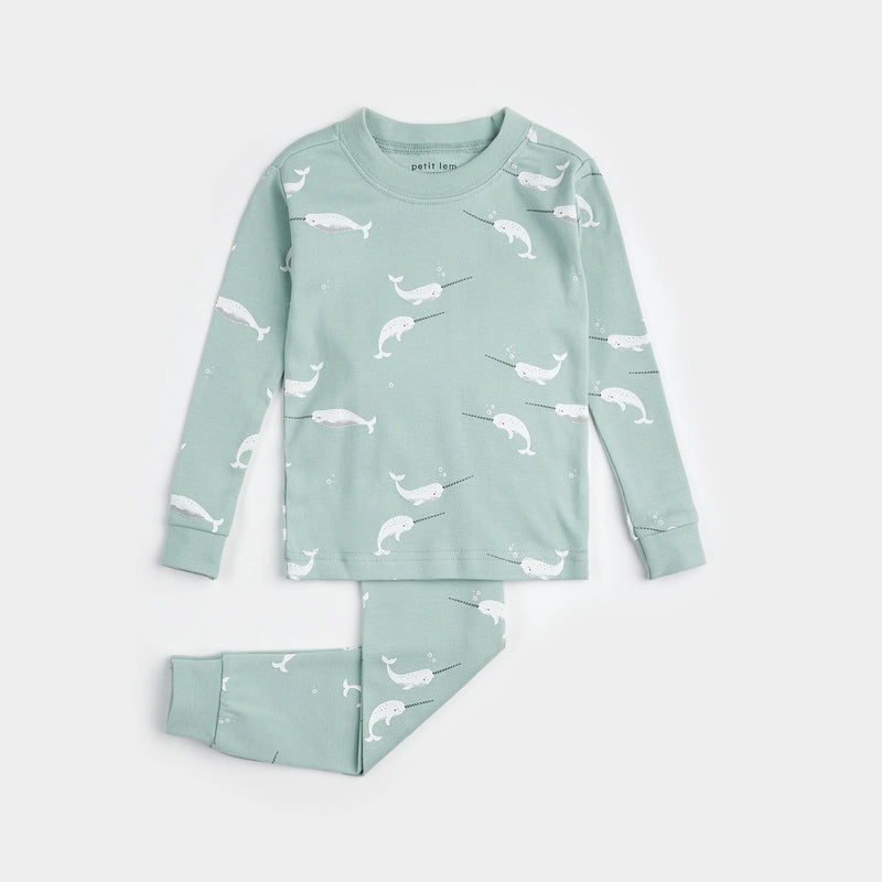 Save the Arctic Narwhal PJ Set