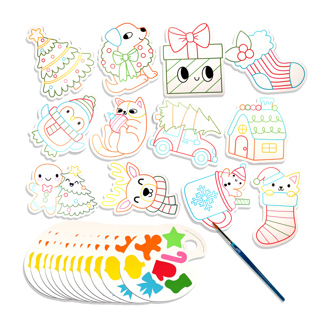 Playful Painters Watercolor Kit - Merry & Bright