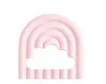Rainbow Silicone Teether