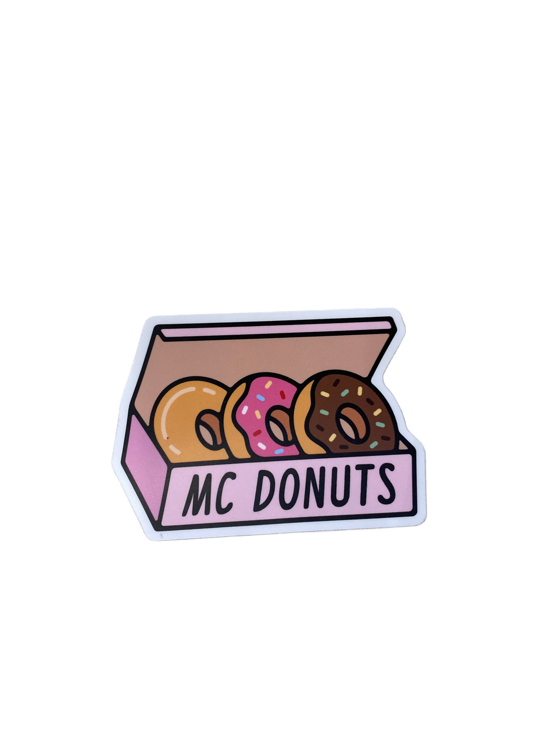 MC Donuts - Vinyl Sticker