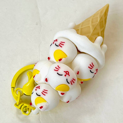 CAT CONE KEY CHARM