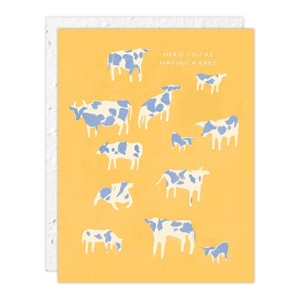 Seedlings - Herd - Baby Card