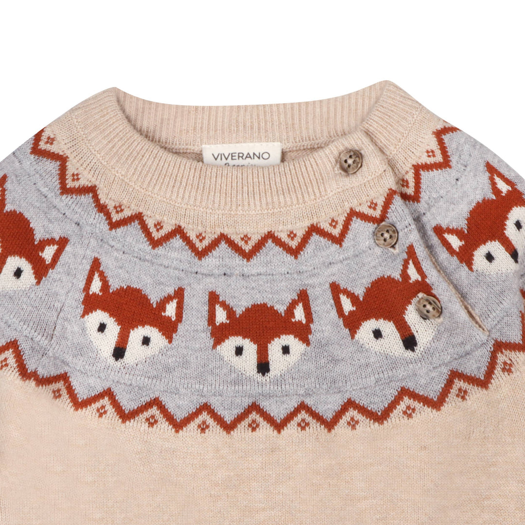 Fox Fair Isle Sweater