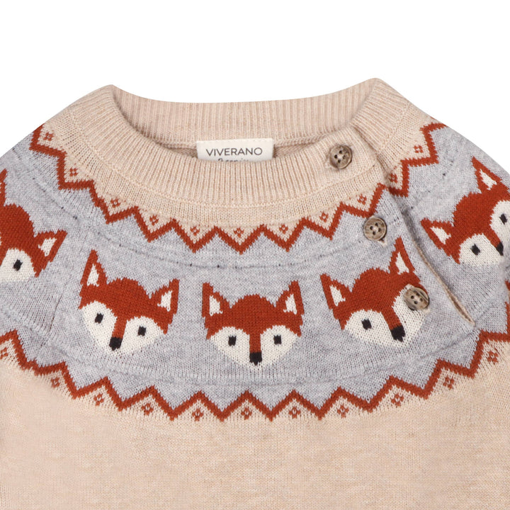 Fox Fair Isle Sweater