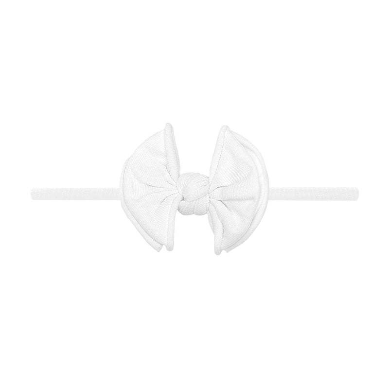 Skinny Soft Nylon Bow Headband