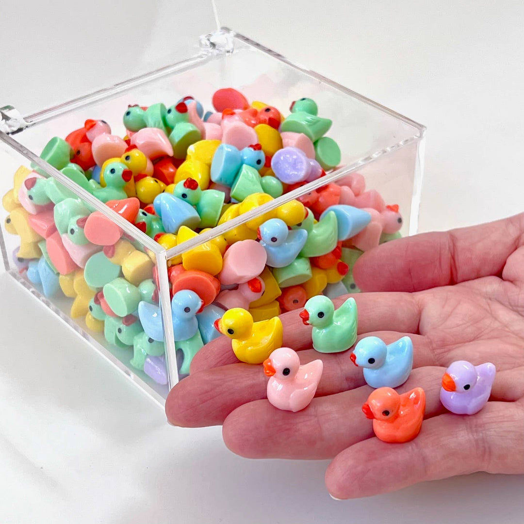 Miniature Figurine -Colorful Duck