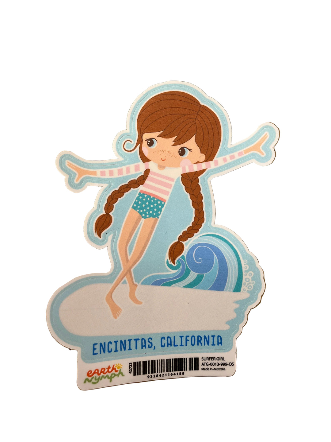 Surfer Girl Sticker