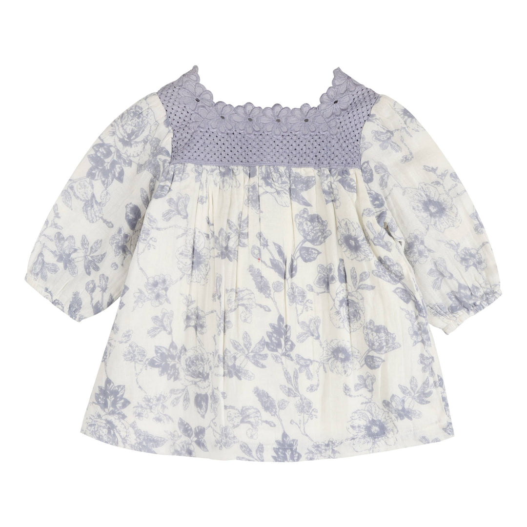 Claudia Floral Dress & Bloomer Set