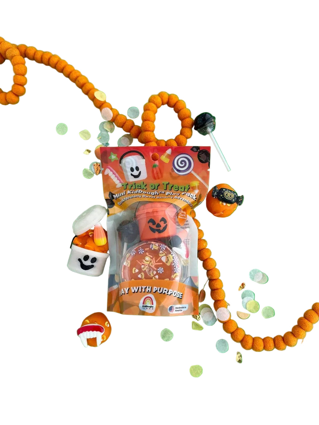 Trick or Treat Mini KidDough Play Pack