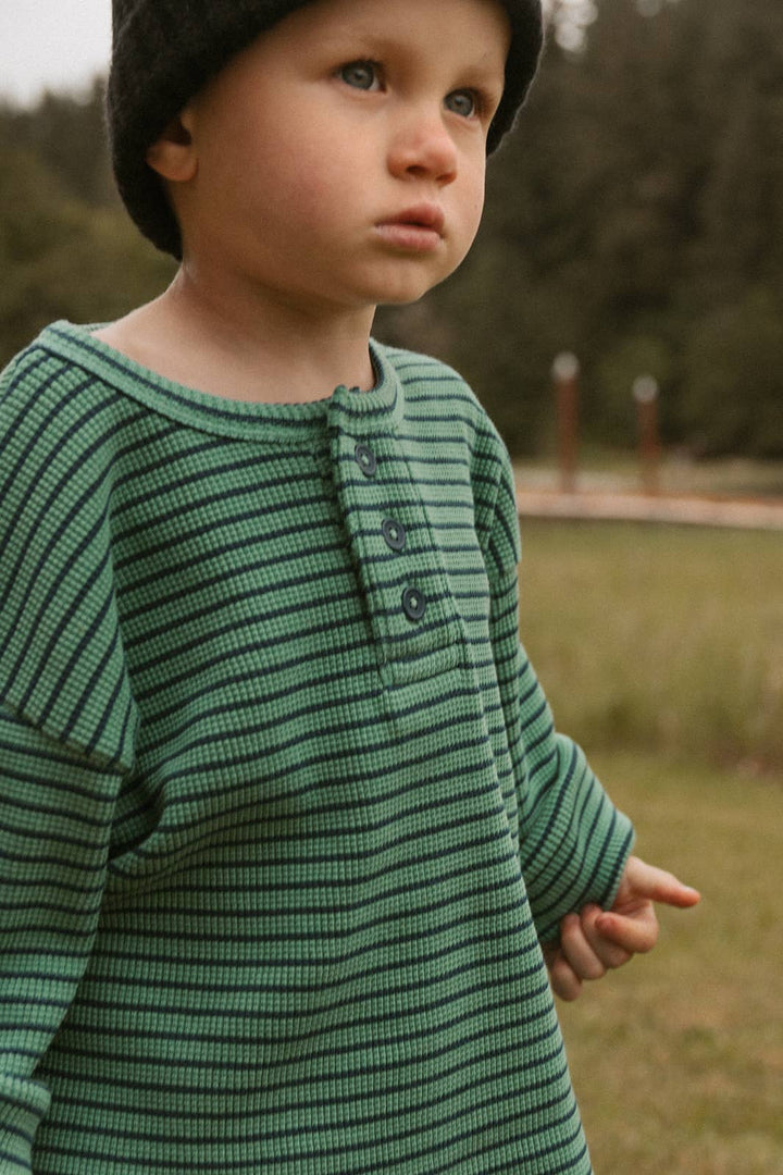 Micky Set - Green Stripe