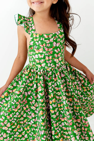 Rosita Twirl Dress - Bold Butterfly