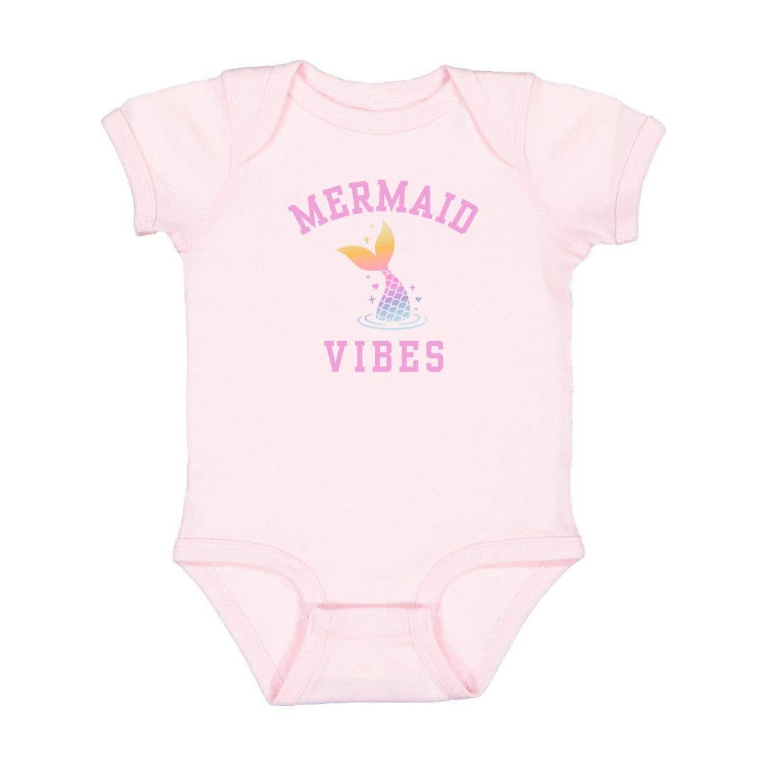 Mermaid Vibes Short Sleeve Bodysuit