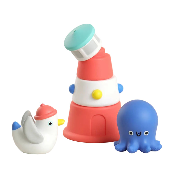 Stack & Squirt Bath + Water Toy
