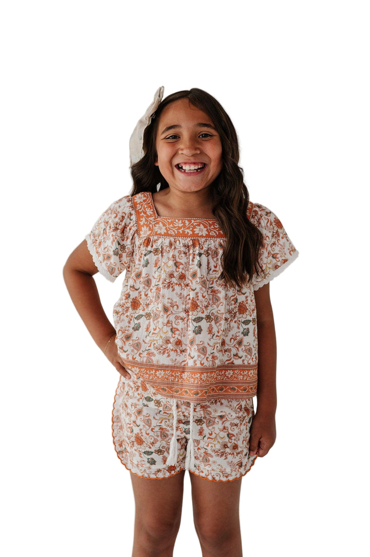 Avery & Alexander - Square Neck Peasant Top