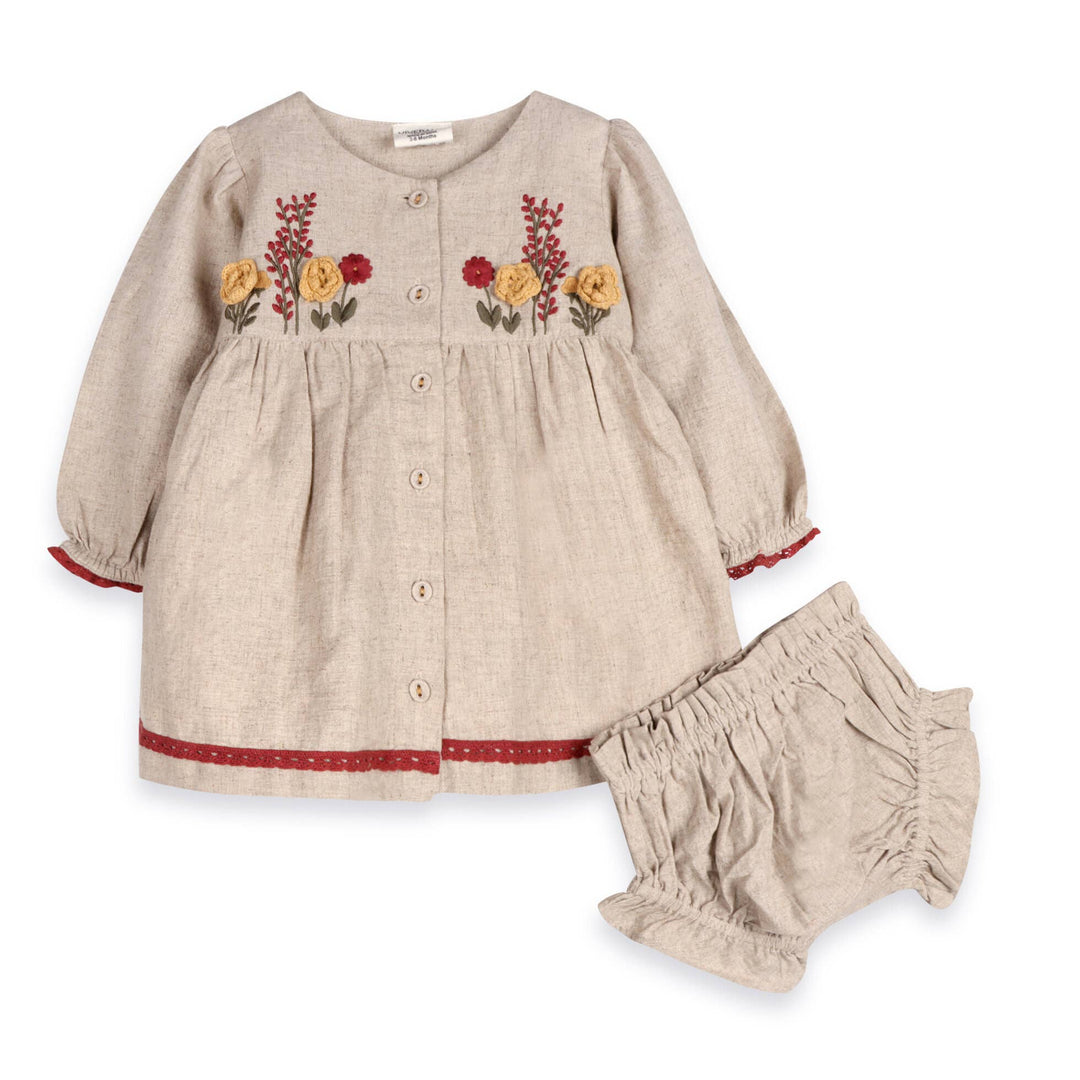 Ravello Embroidered Dress & Bloomer