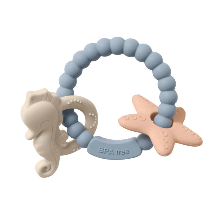 Seahorse Silicone Teething Ring