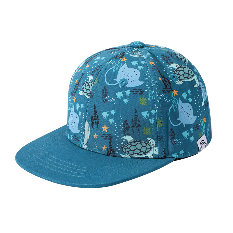Ocean Friends Sea Animals Snapback Hat