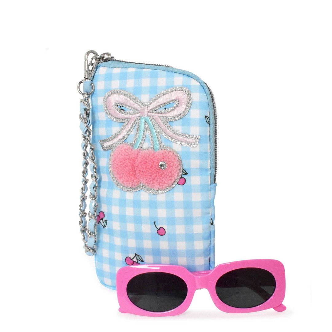 Cherry Wristlet Case and Sunglasses