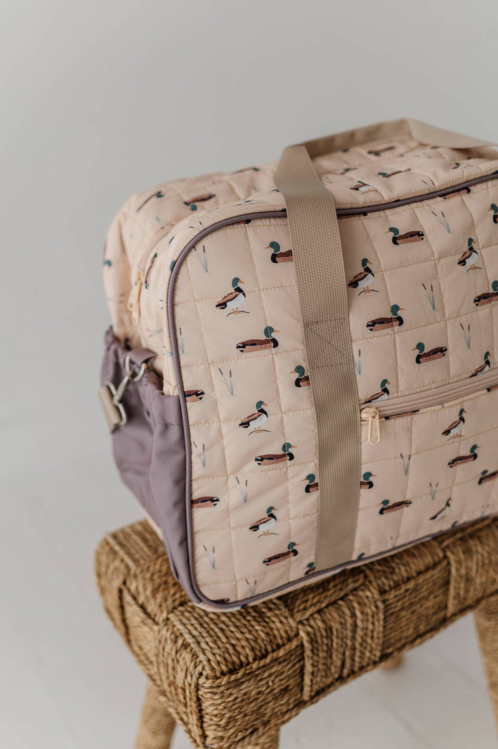 Quilted Overnight Bag