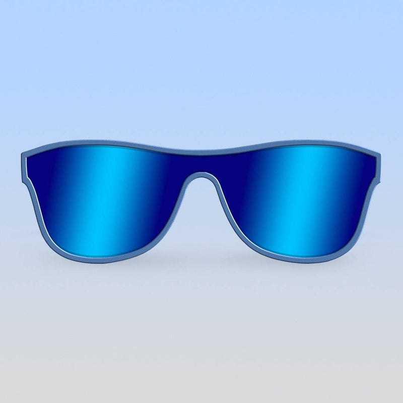 Single Shield Sunglasses | Cloudy Blue