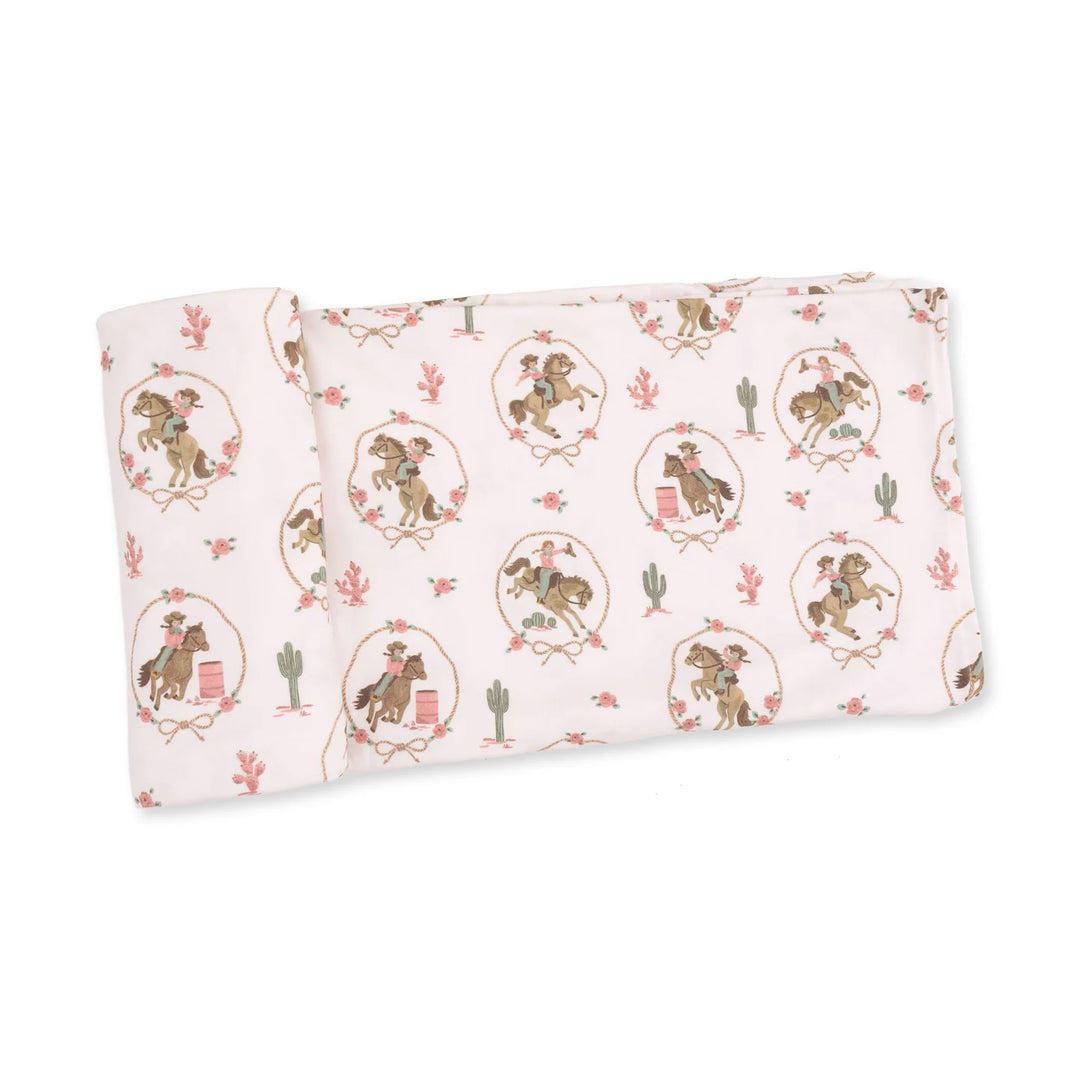 Swaddle Blanket - Cowgirl Cameos