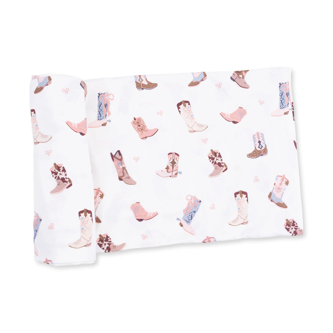 Swaddle Blanket - Buckarette Boots